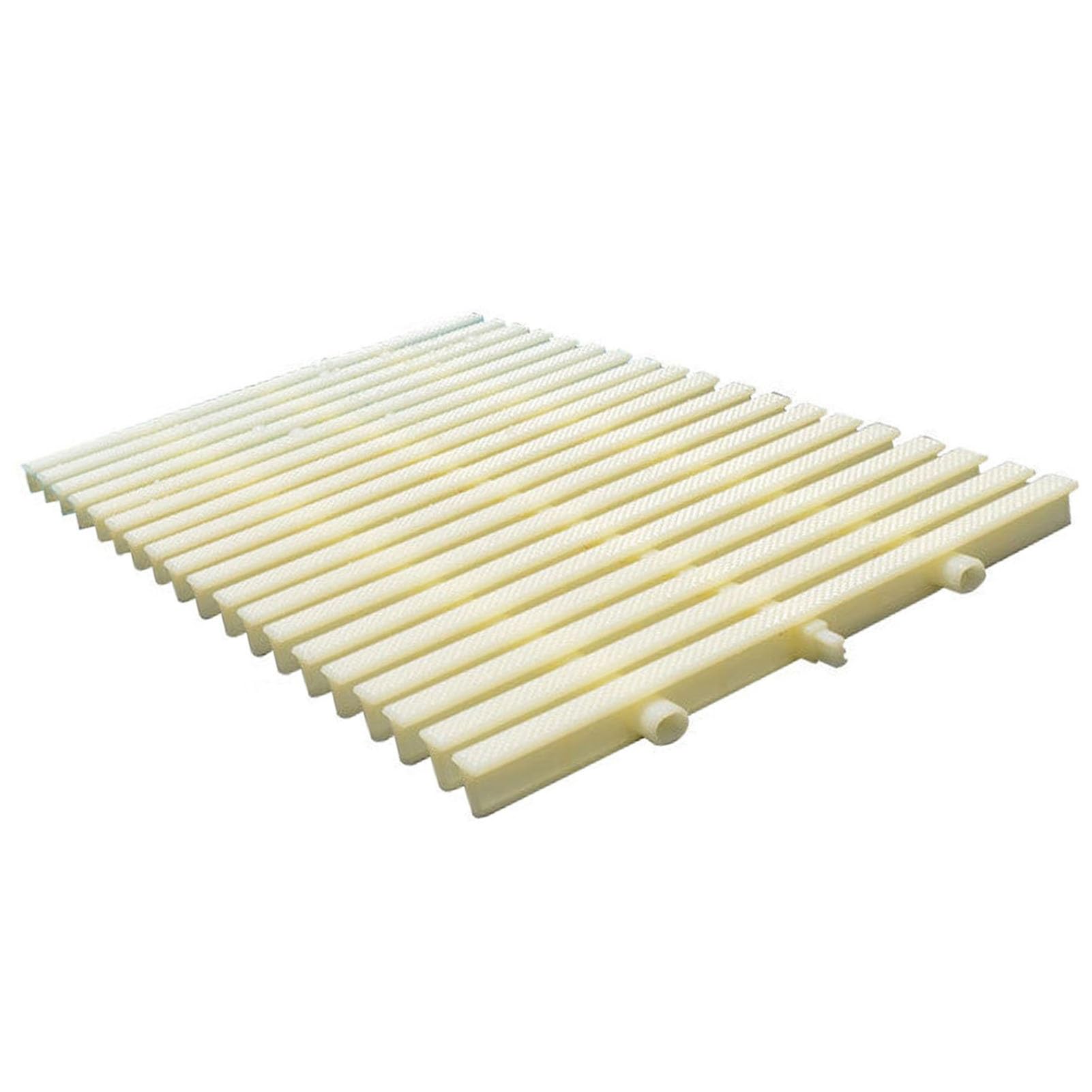 Generico Griglia di Troppo Pieno per Piscina, Resistente, Color Osso, 18 cm, 2 Pezzi, Sistema di drenaggio per Interni/Esterni per Una Gestione Efficace dell'Acqua, Accessori per Piscina