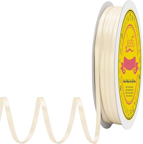 Miniatura 271 de Cinta de satén verde esmeralda de doble cara de 1-1/2 pulgadas x 50 yardas, cinta de poliéster verde esmeralda para envolver regalos, muy adecuada