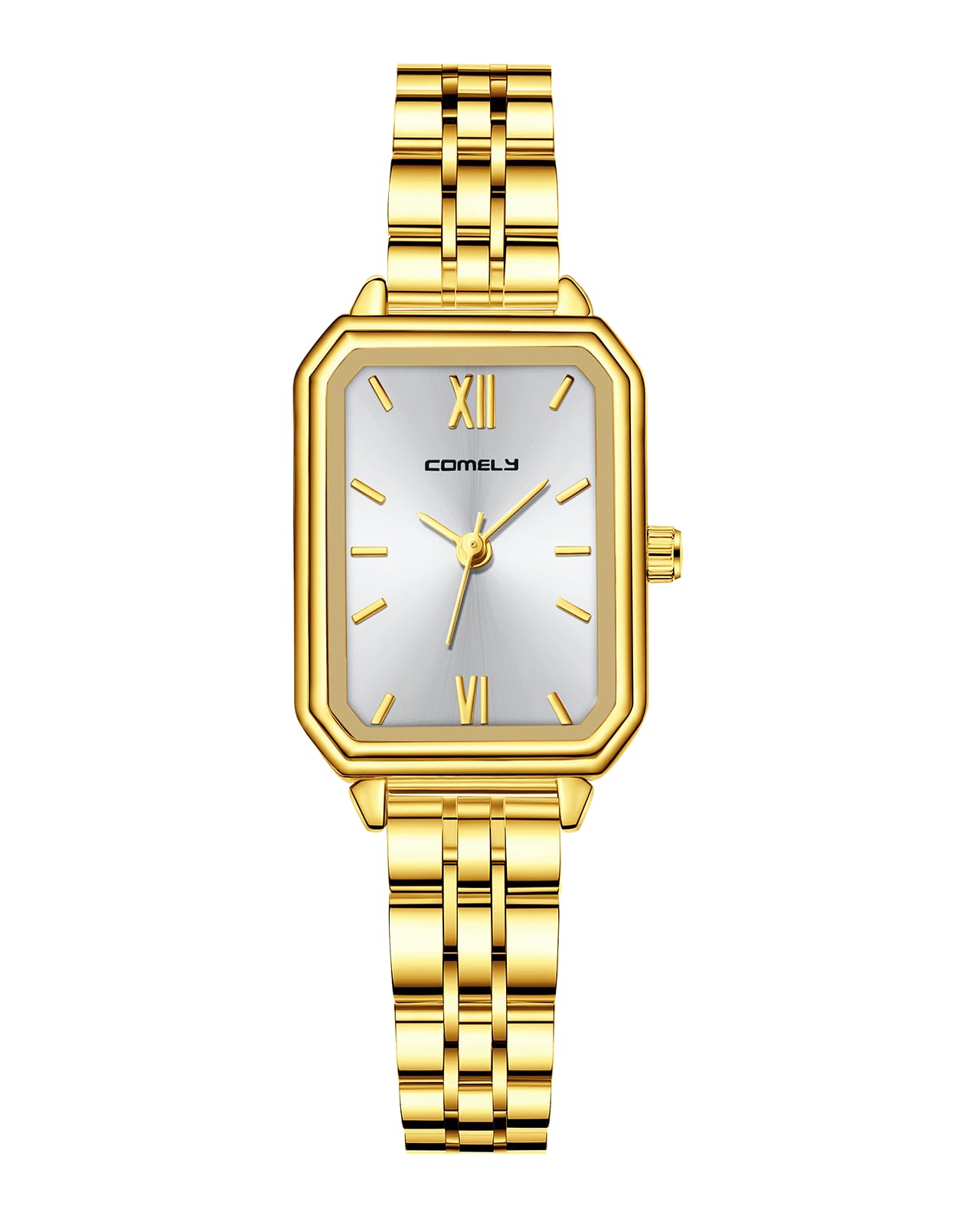 CIVO Dameshorloge, klein, elegant, klassiek, waterdicht, kwarts, analoog, dameshorloges, retro design, cadeau voor dames en meisjes, A2-bruin, Standaard, Klassiek
