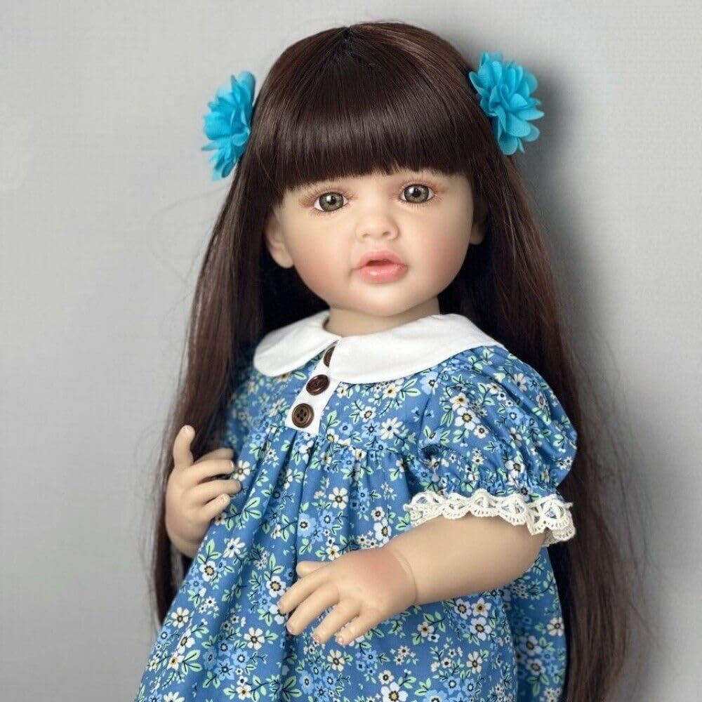 リボーンドール　可愛い幼いお顔 Amazon.co.jp: Meeler リボーンドール 女の子 55cmリアルな 笑顔