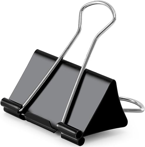 Ufmarine Clips de carpeta extra grandes de 2.4 pulgadas de largo, clips de carpeta jumbo para oficina (8 piezas) disponible en Yaxa Costa Rica