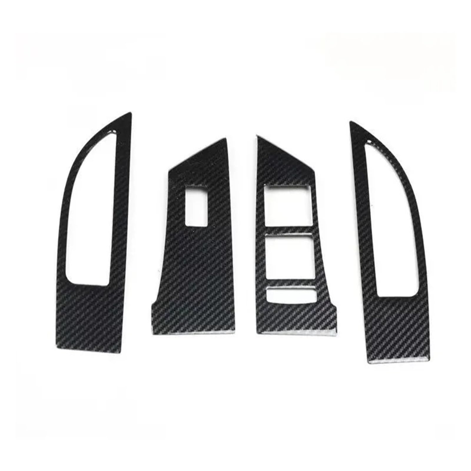 for Buick for Excelle GT XT 2010-2014 Car Accessories Interior Mouldings Decoration Stickers ABS Universal Interior Accessories(Window Control Panel)
