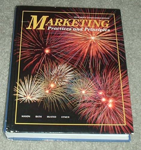 Marketing Practices And Principles: Teachers An... 0026356023 Book Cover