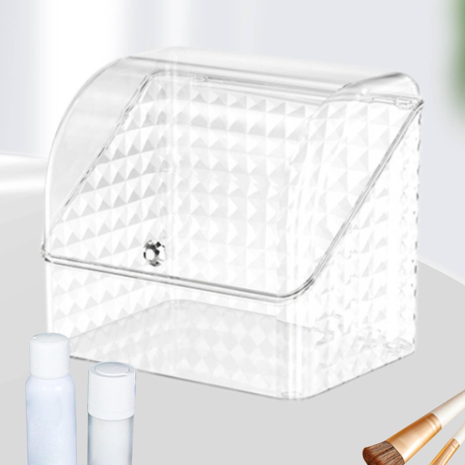 Porta Scrivania, Organizer Portatile per Il Pane, Contenitore per Il Pane per Cucina, Ingresso, Negozio, Camera da Letto, Diamante Trasparente