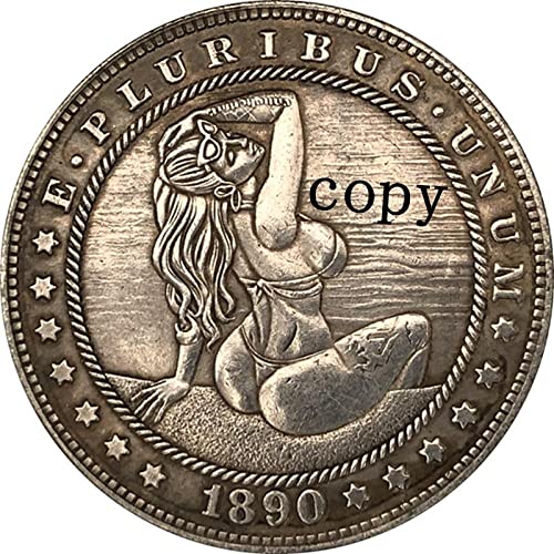 Hobo Nickel 1890-CC USA Morgan Dollar Coin