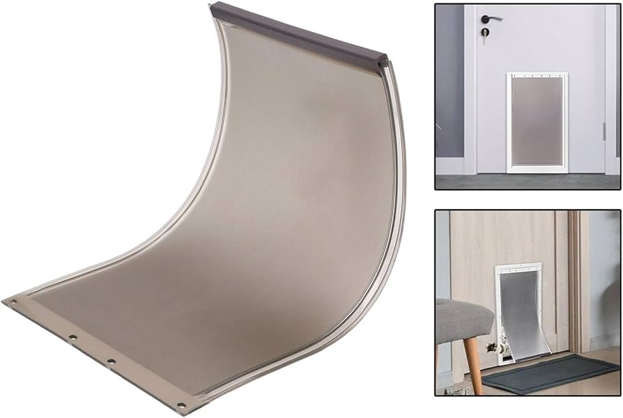 Amazon | 犬用ドア交換用フラップ、TPUペット用ドアフラップ 犬用ドア