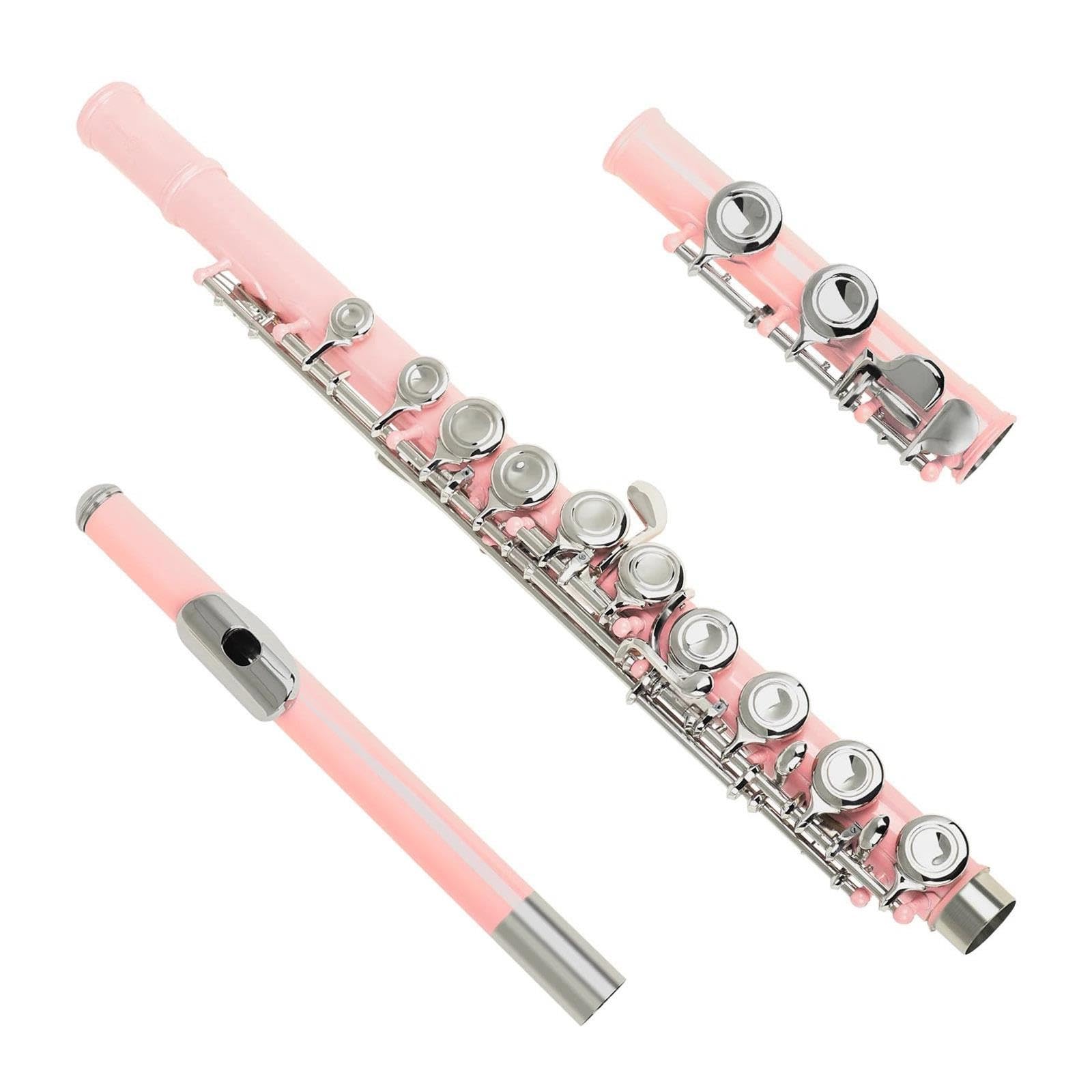 Flute Instruments 16-otworowy posrebrzany klucz fletowy C