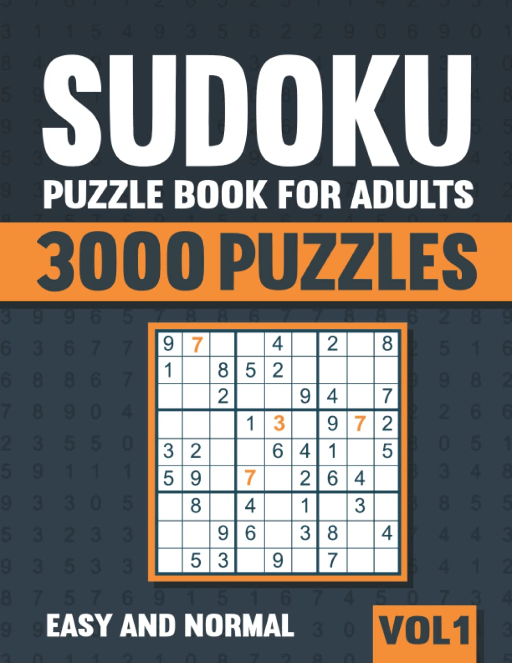 Sudoku Puzzle Book for Adults: 3000 Easy to Medium Sudoku Puzzles with Solutions - Vol. 1