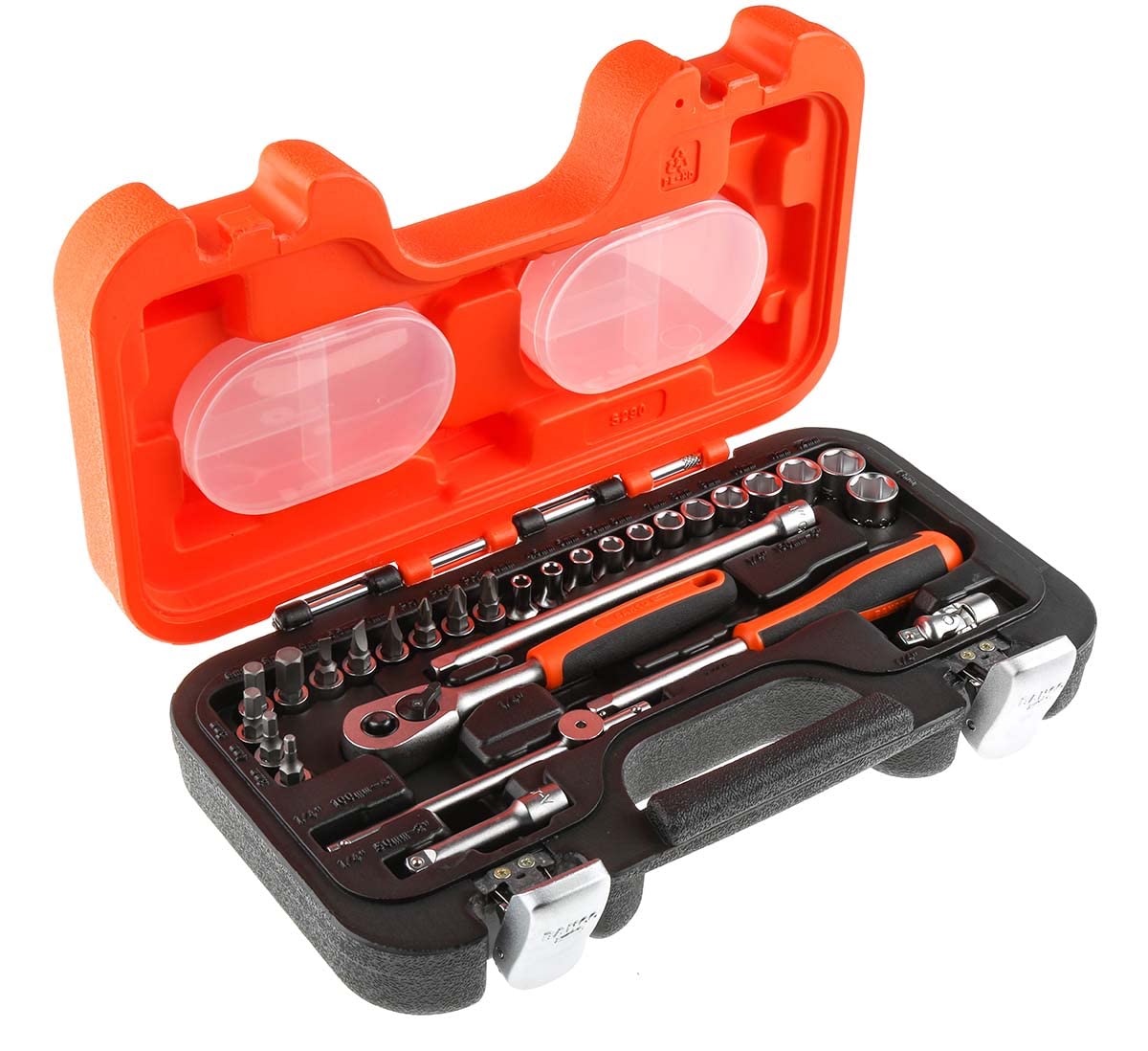 Best Price Square SOCKET SET, 1/4" DRV S290 By BAHCO