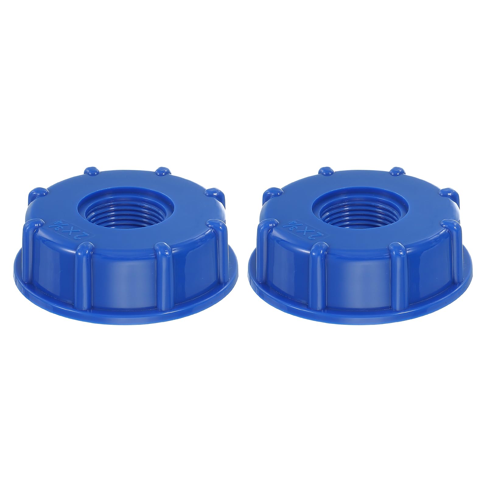 Adaptateur IBC 275-330 de filetage 6,5cm vers 1,9cm pour raccord tuyau d'arrosage bleu