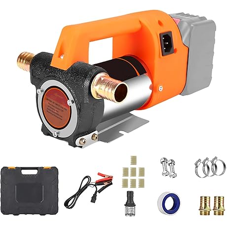 ELSOON Portable Cordless Diesel Transfer Pump