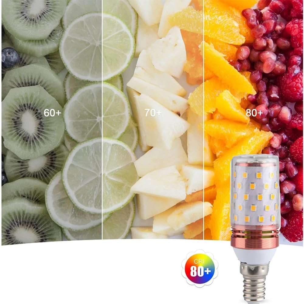 15 Pezzi E14 12W 220V LED Lampadina Luce Di Candela Tavolo Mais Lampadario Portalampada Casa Illuminazione Di Emergenza,Warm white