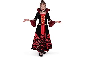 Spooktacular Creations Halloween Costumes for Girls 12-14: Royal Scary Vampire Costume Set