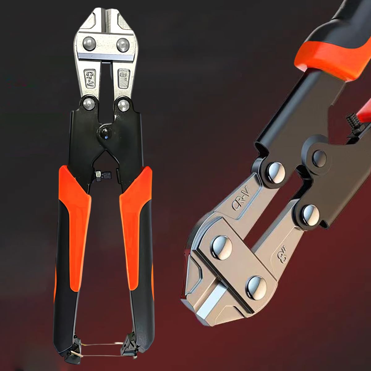 1 pcs Basics Professional Self-Adjusting Wire Strippers and Crimper Tool, Electrical Wire Stripping Cable Cutting Crimping Tool,Black&Red