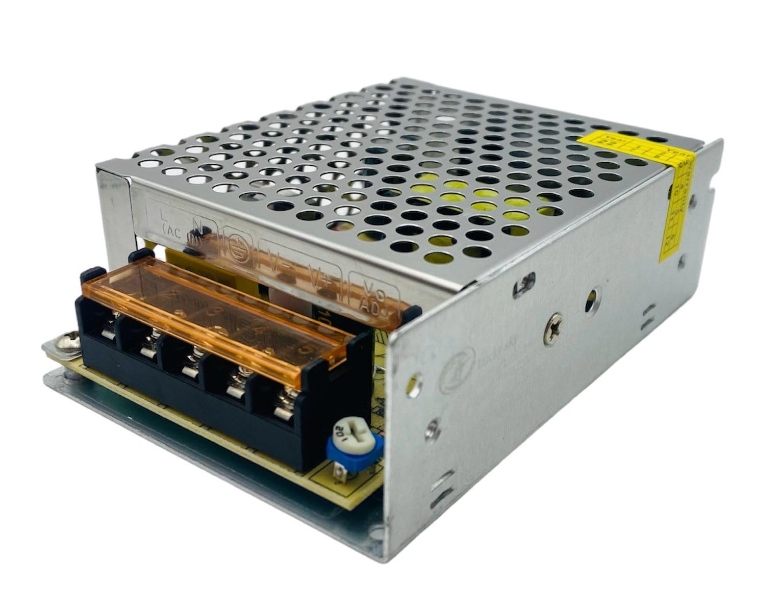 Lucky Sky 1PC AC 220V to DC 12V 1A/ 12V 2A/ 12V 3A/ 12V 5/ 12V 10A, Regulated Transformer Switching Power Supply Driver for LED Strip Light, CCTV, Radio, Computer Project. (12V 5A)