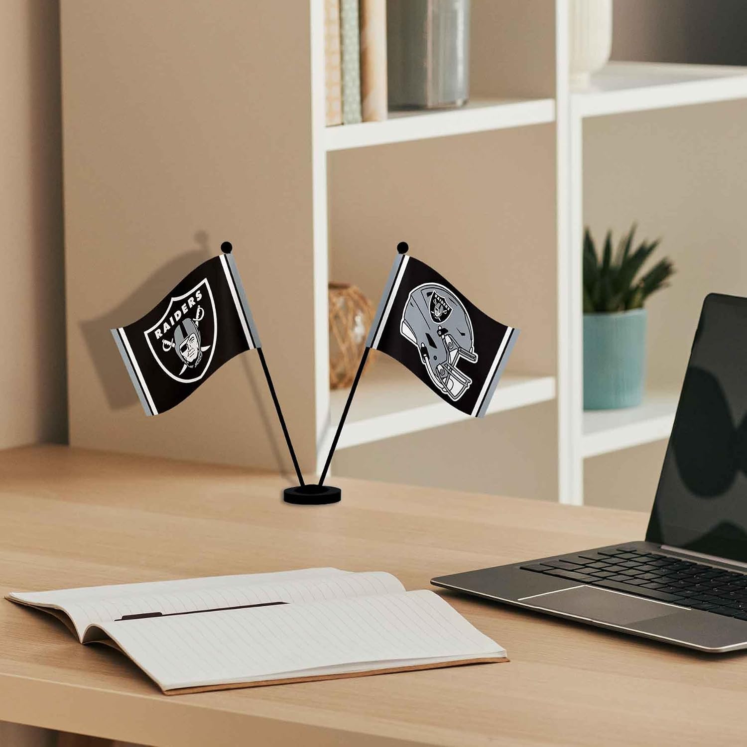 WinCraft Las Vegas Raiders Desk and Table Top Flags