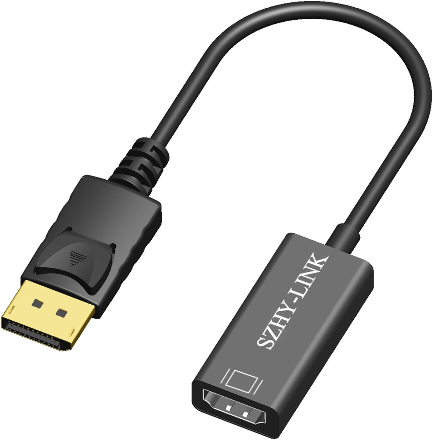 SZHYLINK Displayport DP Male to HDMI Female DP to HDMI Adapter Cable