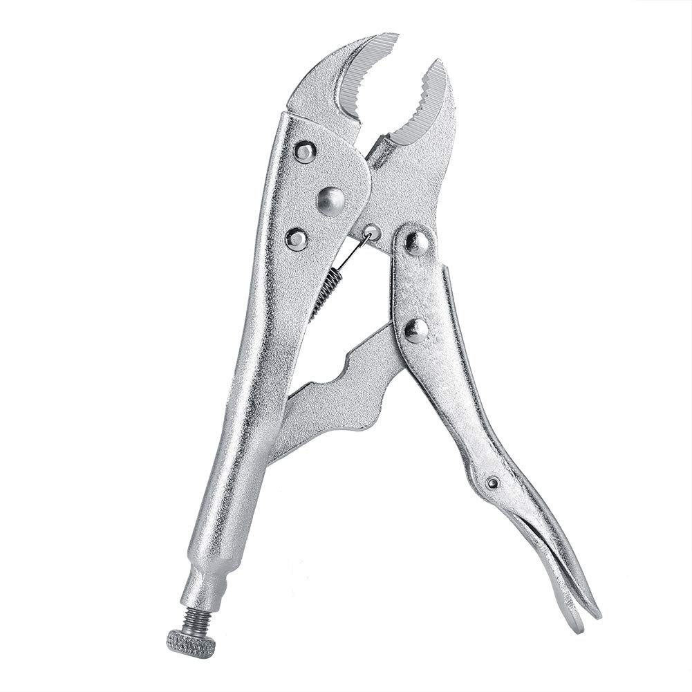 Hilitand , 10inch Round Mouth Locking Pliers, Locking Wrench Welding Quick Pliers Crimping Adjustable Jaw Clamping, Locking Jaw Pliers, Hilitandim2x1efg83