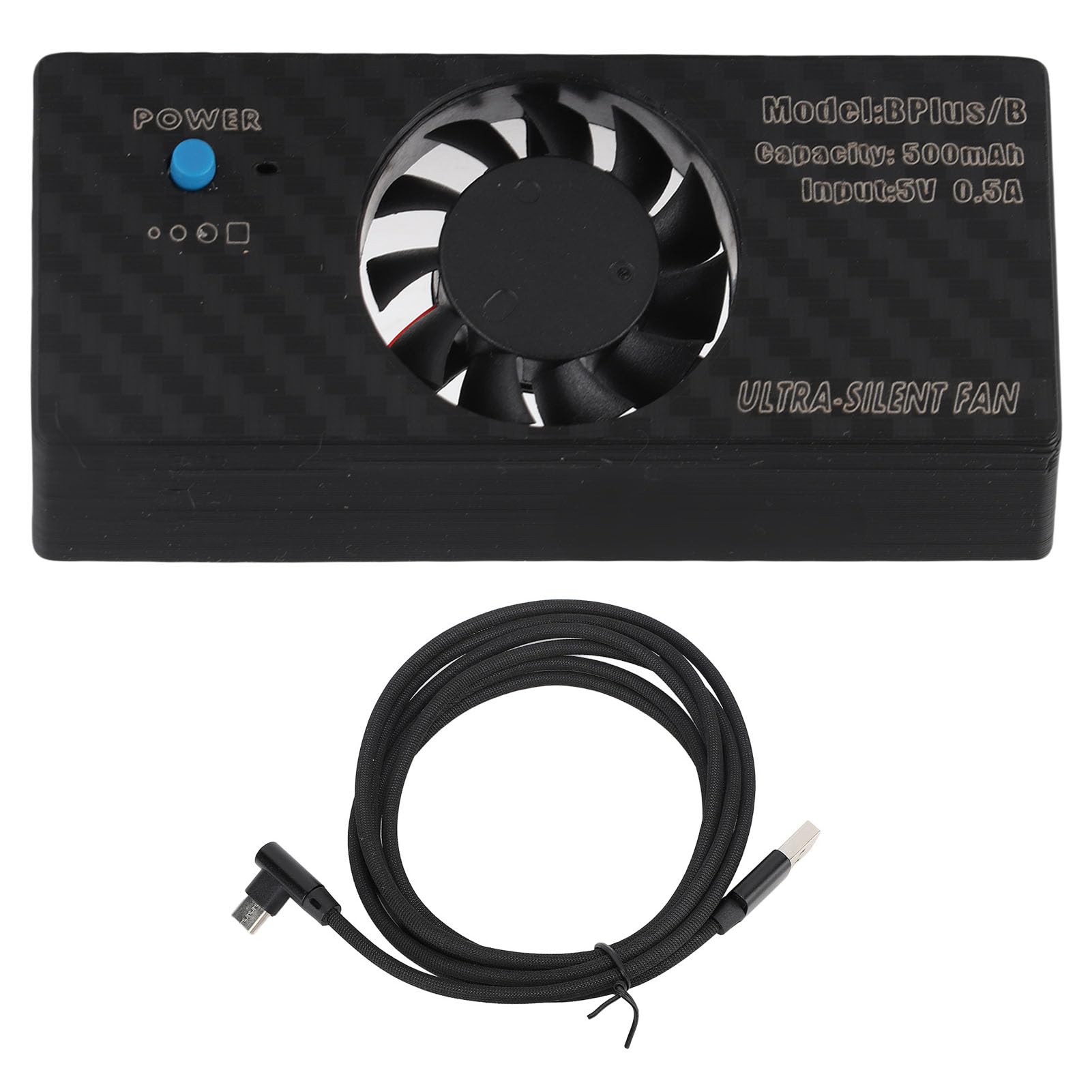 Ventola di Raffreddamento del Radiatore della Fotocamera Design Silenzioso del Cuscinetto Idraulico per Fotocamere A9II XT4 con Schermo Ribaltabile su e giù