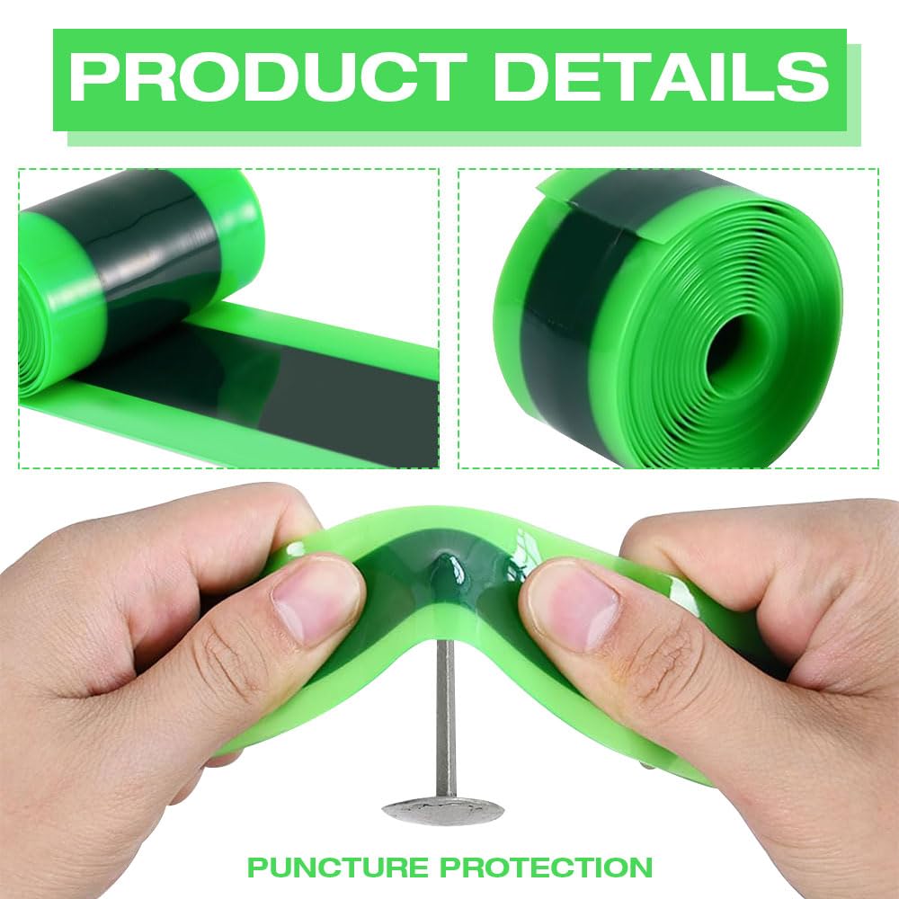 Vmxlso 2 Pieces Anti Puncture Tyre Liner, Bike Tyre Liner Puncture Proof, Anti-puncture Inner Tube Protection Tapes - Image 3
