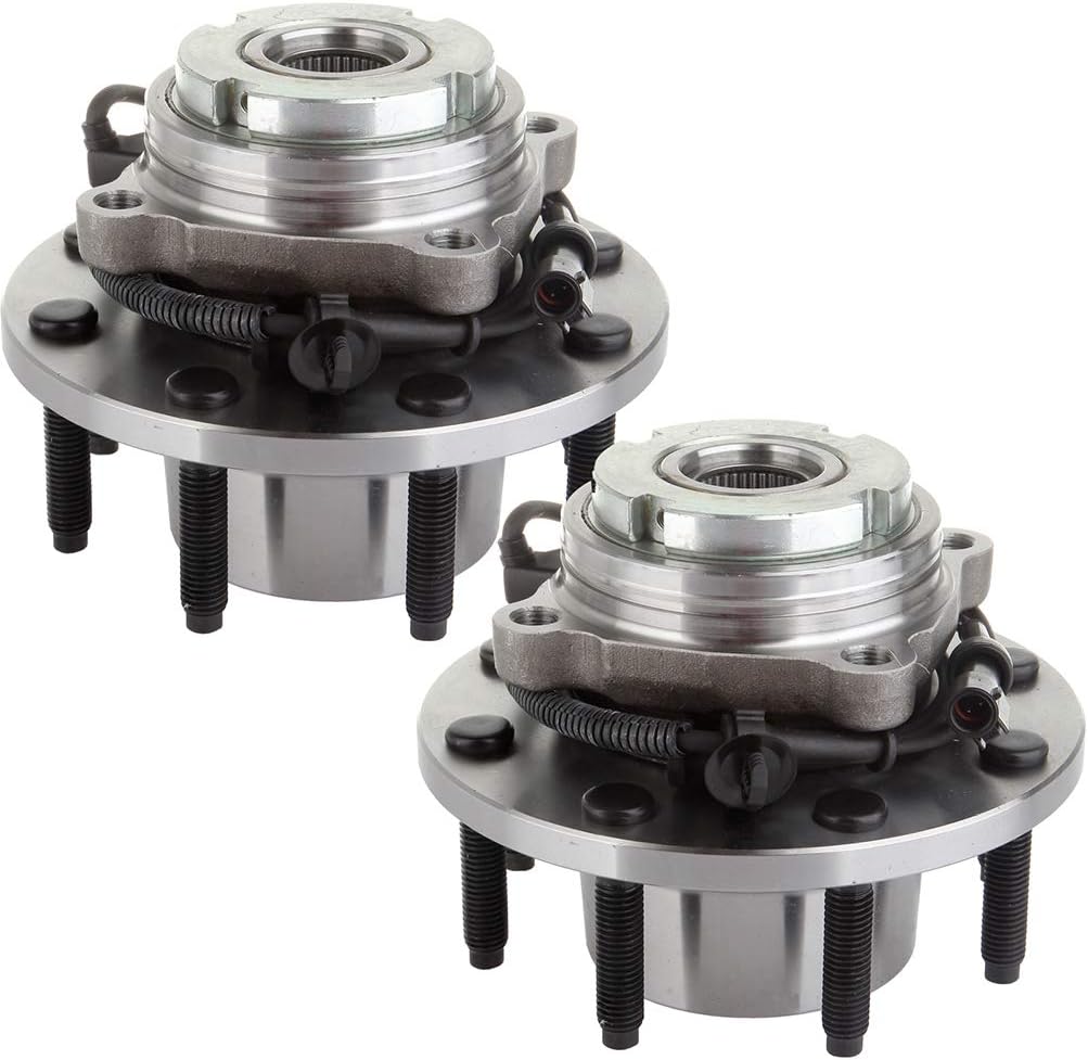 OCPTY Wheel Bearing Hub Assembly For Ford Excursion 2000-2002, For Ford F-250 Super Duty 1999-2004, For Ford F-350 Super Duty 1999-2004 515020 Front Bearing Assembly W/ABS 8 Lugs
