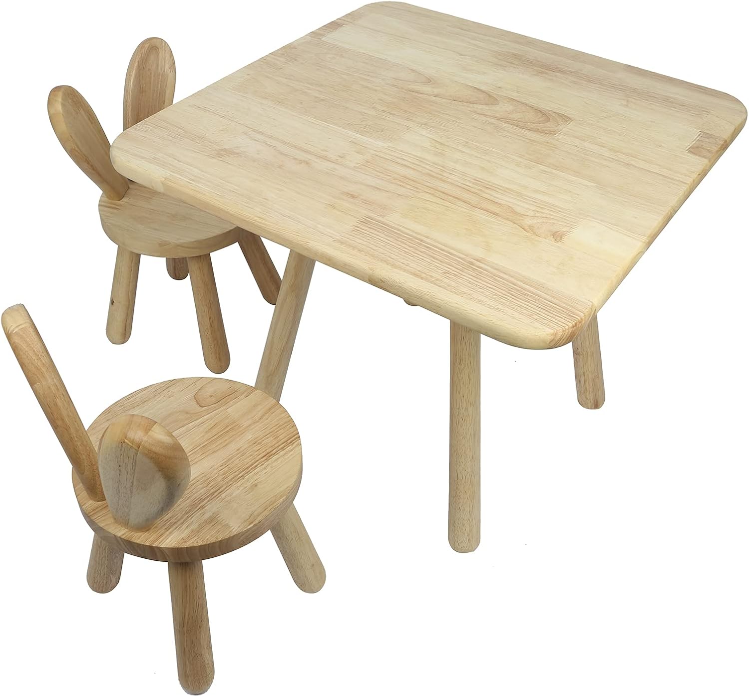 Wooden Kids Table and Chair Set1 Table2 Bunny Philippines Ubuy