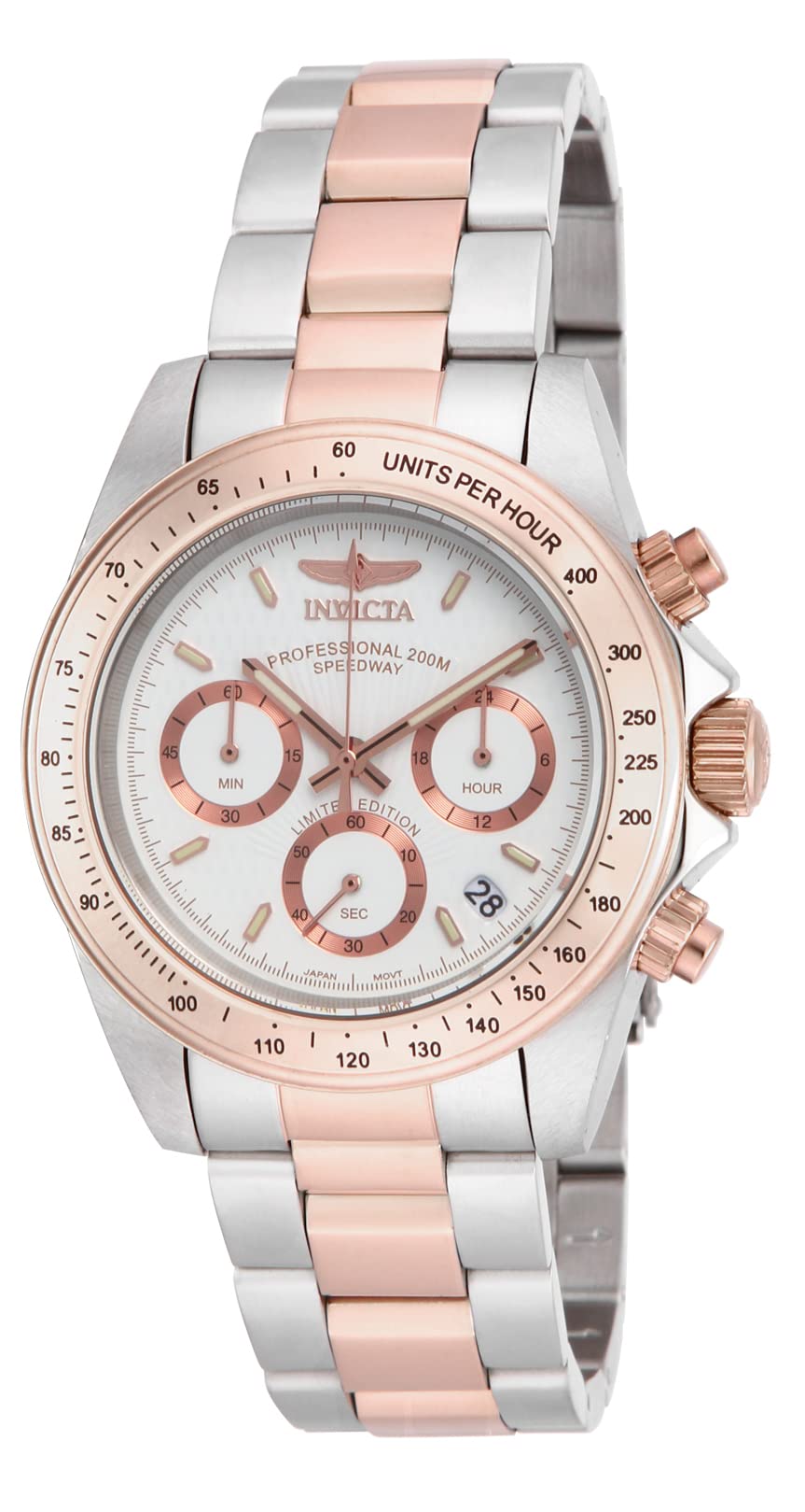 Invicta Speedway Orologio da Uomo in acciaio inossidabile con movimento Quarzo - 39mm