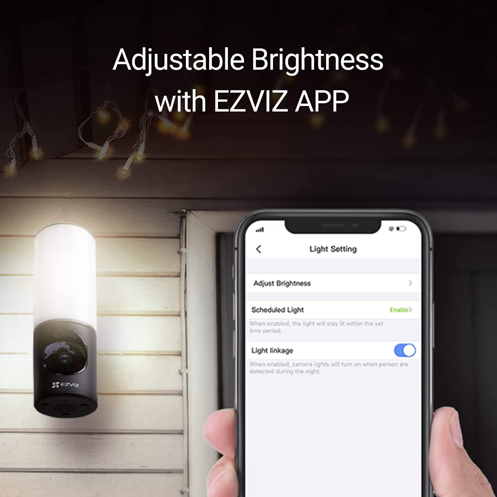 Buy EZVIZ 2K+ Smart Outdoor Security Camera with Floodlight, Builtin