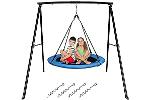 Trekassy Saucer Swing with Frame: Soaring Aerial Adventures for Children in Your Backyard