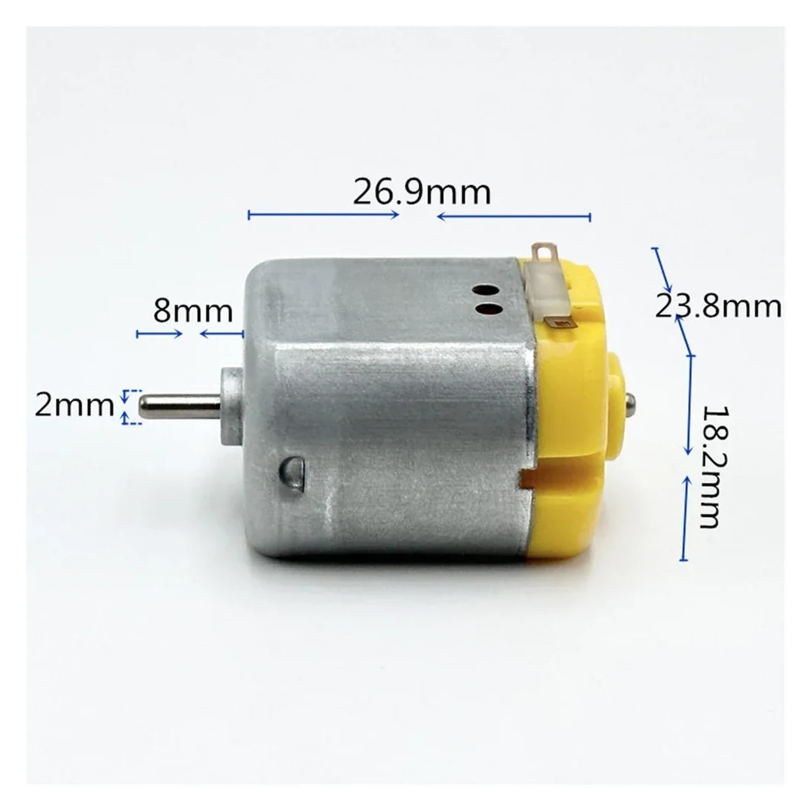 TSIOHKBS DC 3V 3.7V 5V 6V 13500RPM 260 Electronic Starter High Speed FN-260-20130 Metal Brush 24mm Electronic Starter DIY Car Boat Toy Model