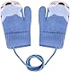 0-3 Jahre Baby Winter Handschuhe Kinder Gestrickte Fäustlinge Warme Fleece Gefütterte Handschuhe Fausthandschuh mit Schnur Outdoor Weich Winterhandschuhe Skihandschuhe Handwärmer für Jungen Mädchen