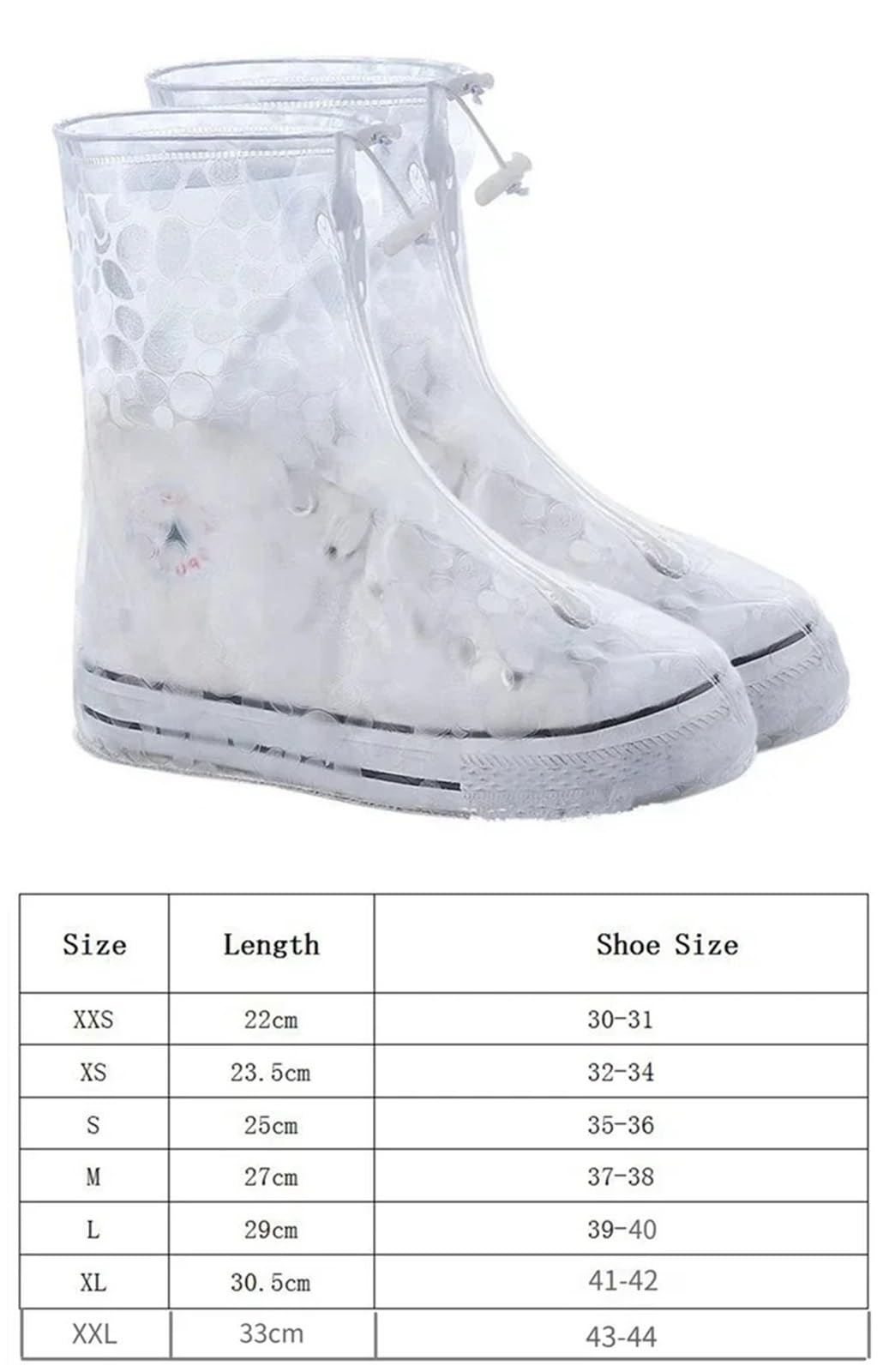 3 pares de cubiertas impermeables for zapatos, cubierta deportiva for botas lluvia con capa, antideslizantes for, gruesa resistente al desgaste for para Protección