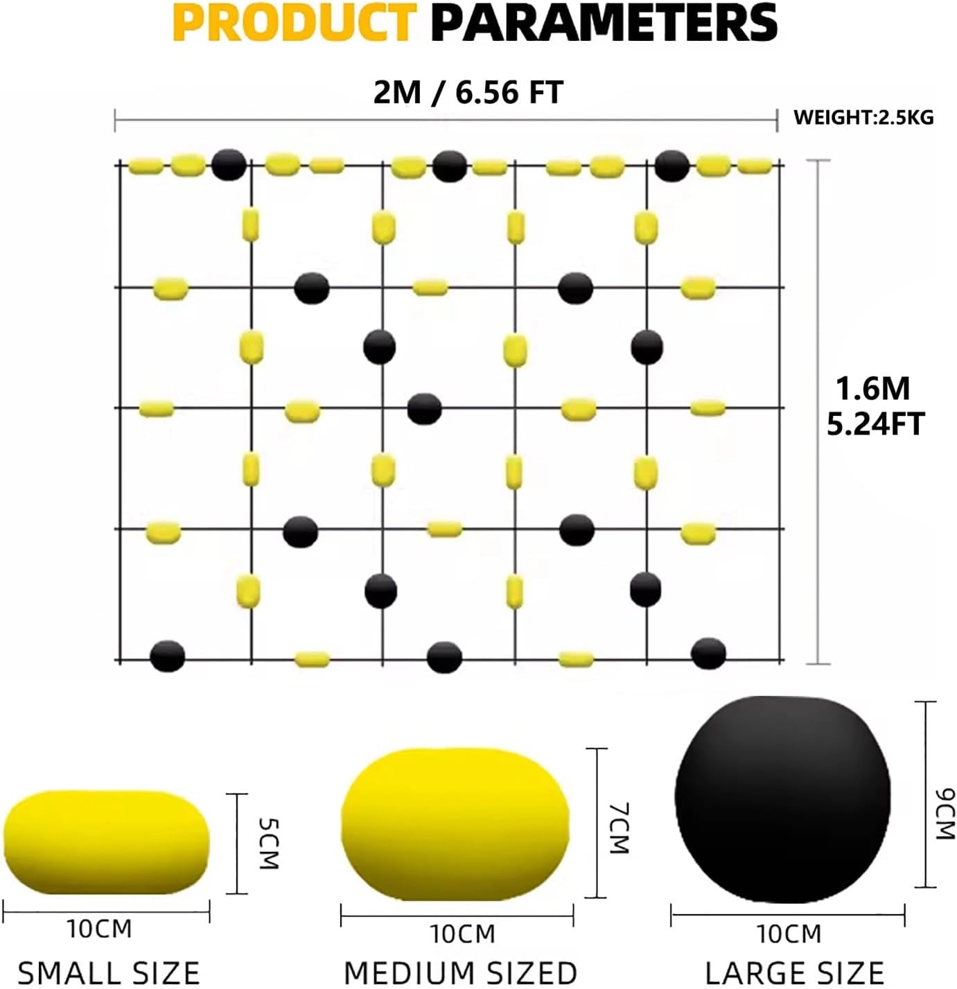 2m/2.8m Soccer Goalie Training Equipment, Reaction Training Equipment, Rebound Board with Ball Storage Bag/4*Water Bag, for Team Volley Passing Solo Training
