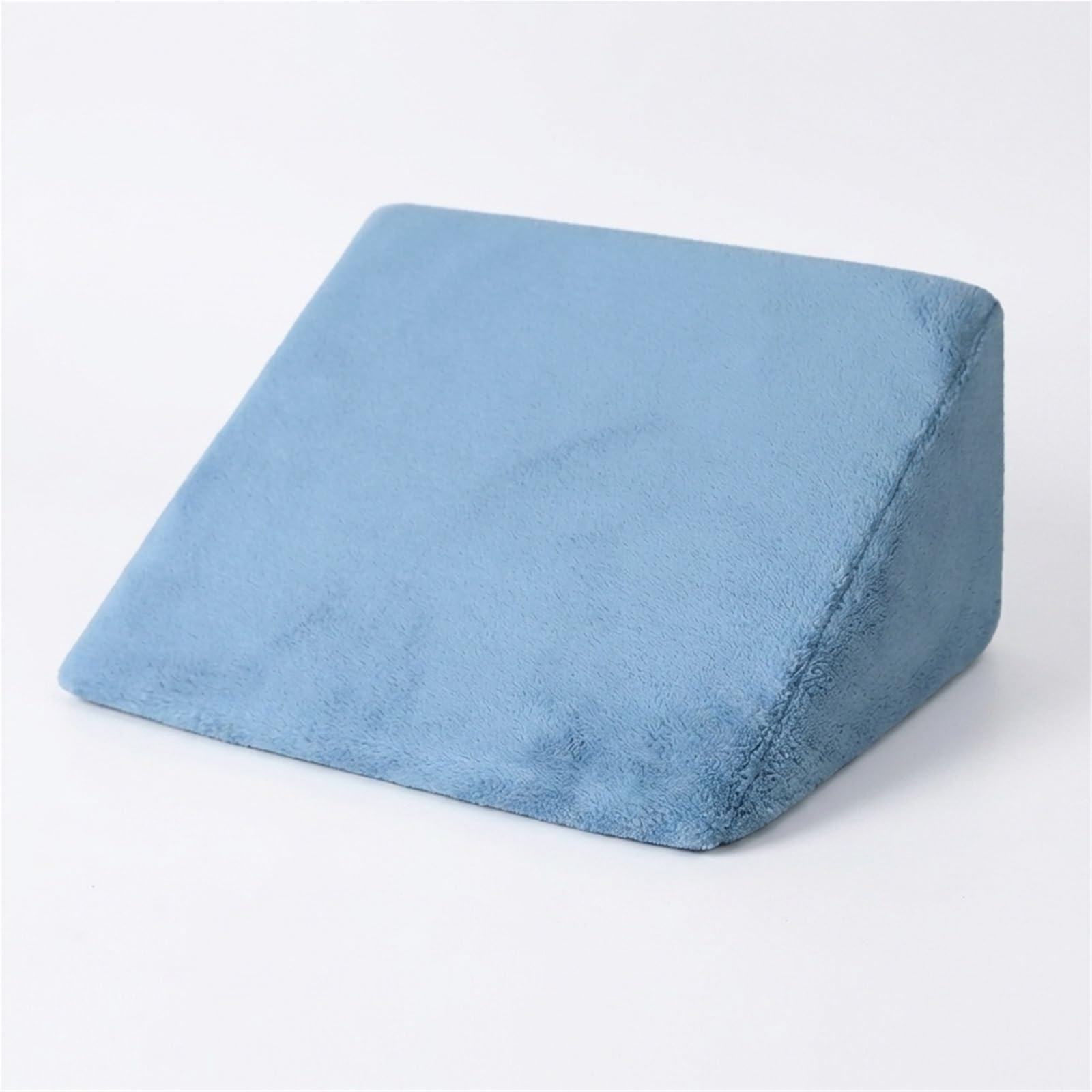 Rollstuhl Seitenpelotte Oberkörperstütze - Ergonomische Seitenstütze für Rollstuhlfahrer zur Haltungsunterstützung - Atmungsaktives Lagerungskissen mit 4D Schaum(Blue coral fleece 65 * 23 * 15cm)