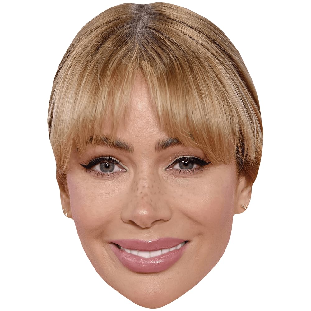 Olivia Attwood (Freckles) Celebrity Mask, Flat Card Face, Fancy Dress Mask