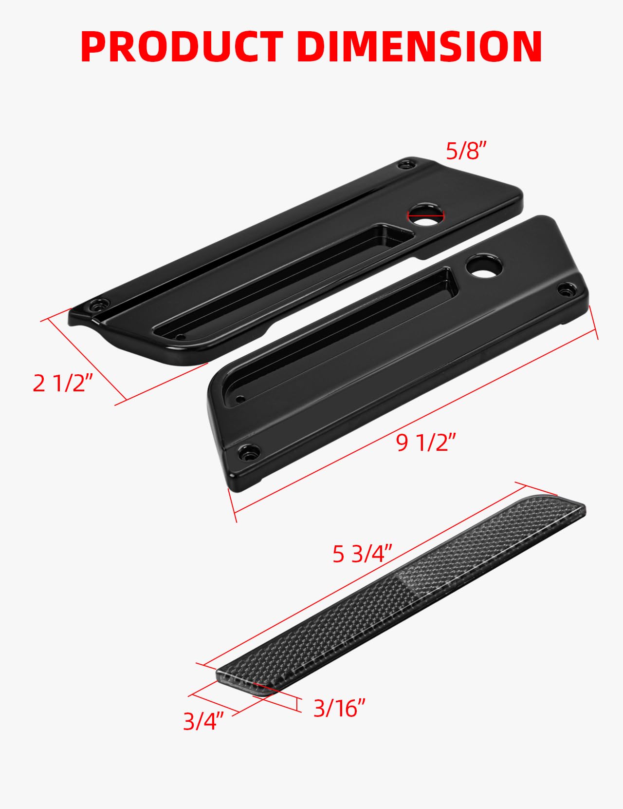 Saddlebag Latch Hardware, Saddle Bag Latch Cover Locks