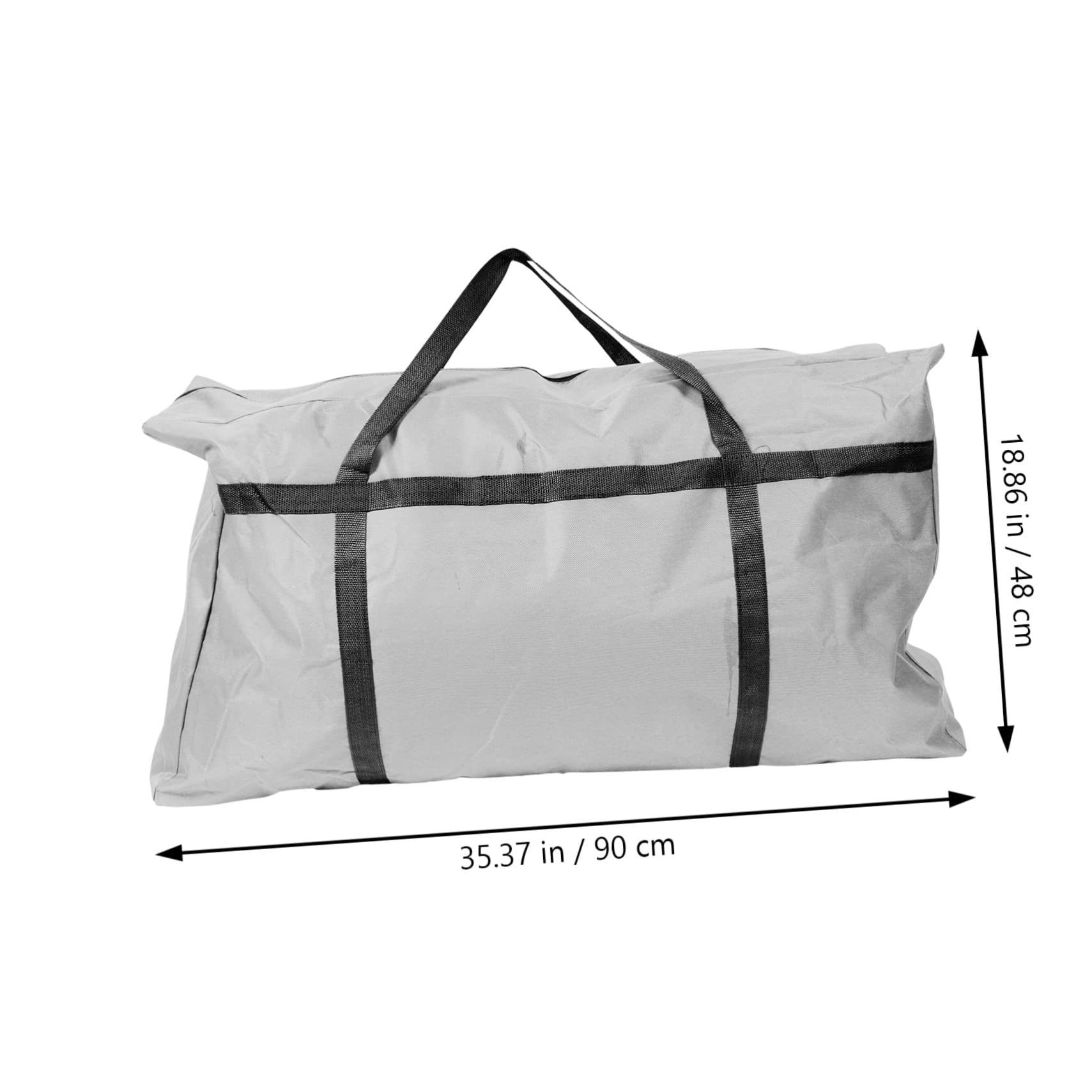 PACKOVE Scatola Portaoggetti Grande capacità Borsa per Bagagli in Oxford per Esterni per Traslochi Maniglie Comode e Robuste Cerniera Scorrevole per Vestiti Libri e Oggetti di Uso