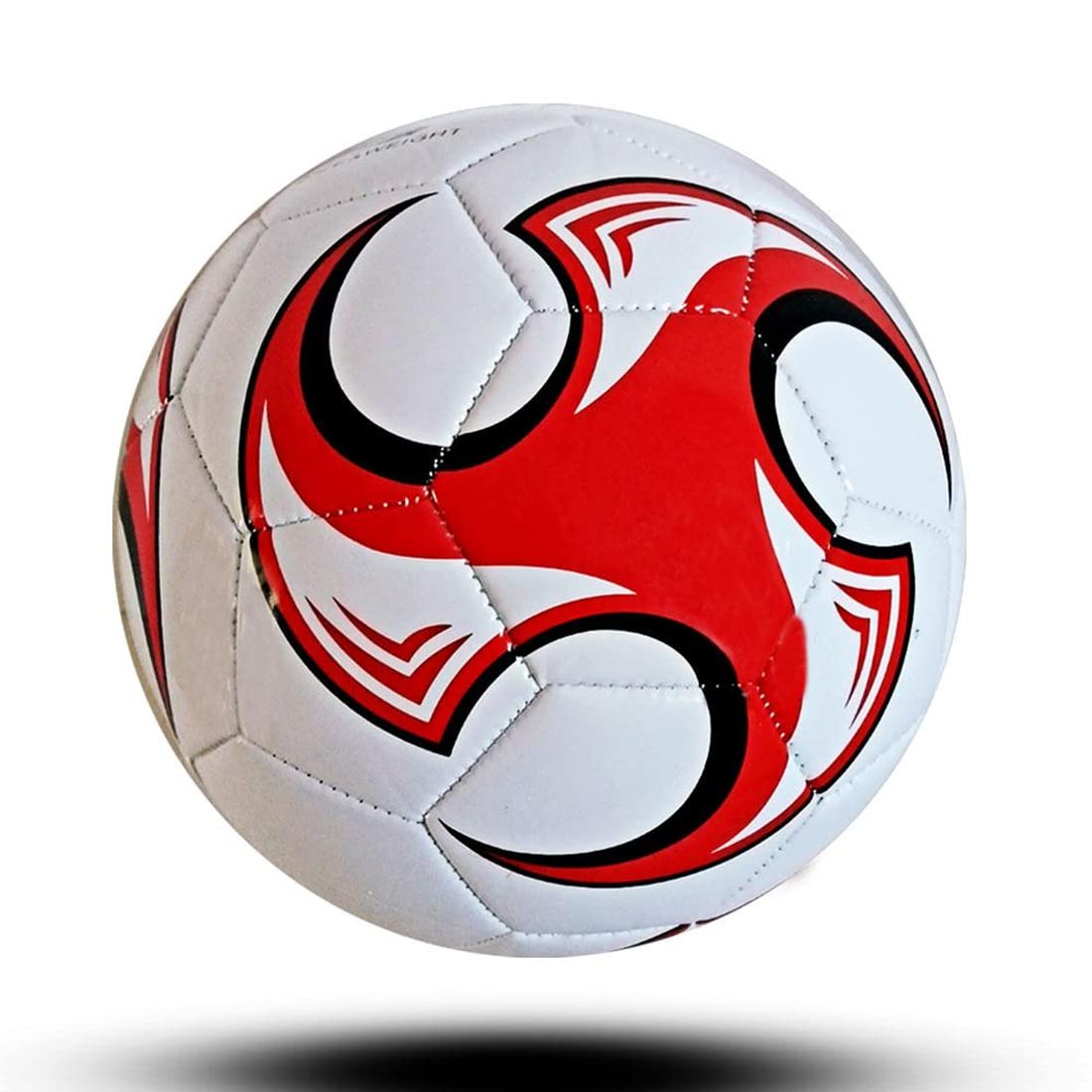 DealFry Rubber Soccer Ball Wearproof PVC Football Custom Print Soccer Goal Team Match Training Ball Student Team Kids Adults Match White & Red (Size: 5|Color Assorted) (B0BSDN4Z4X) Amazon Price History, Amazon Price Tracker
