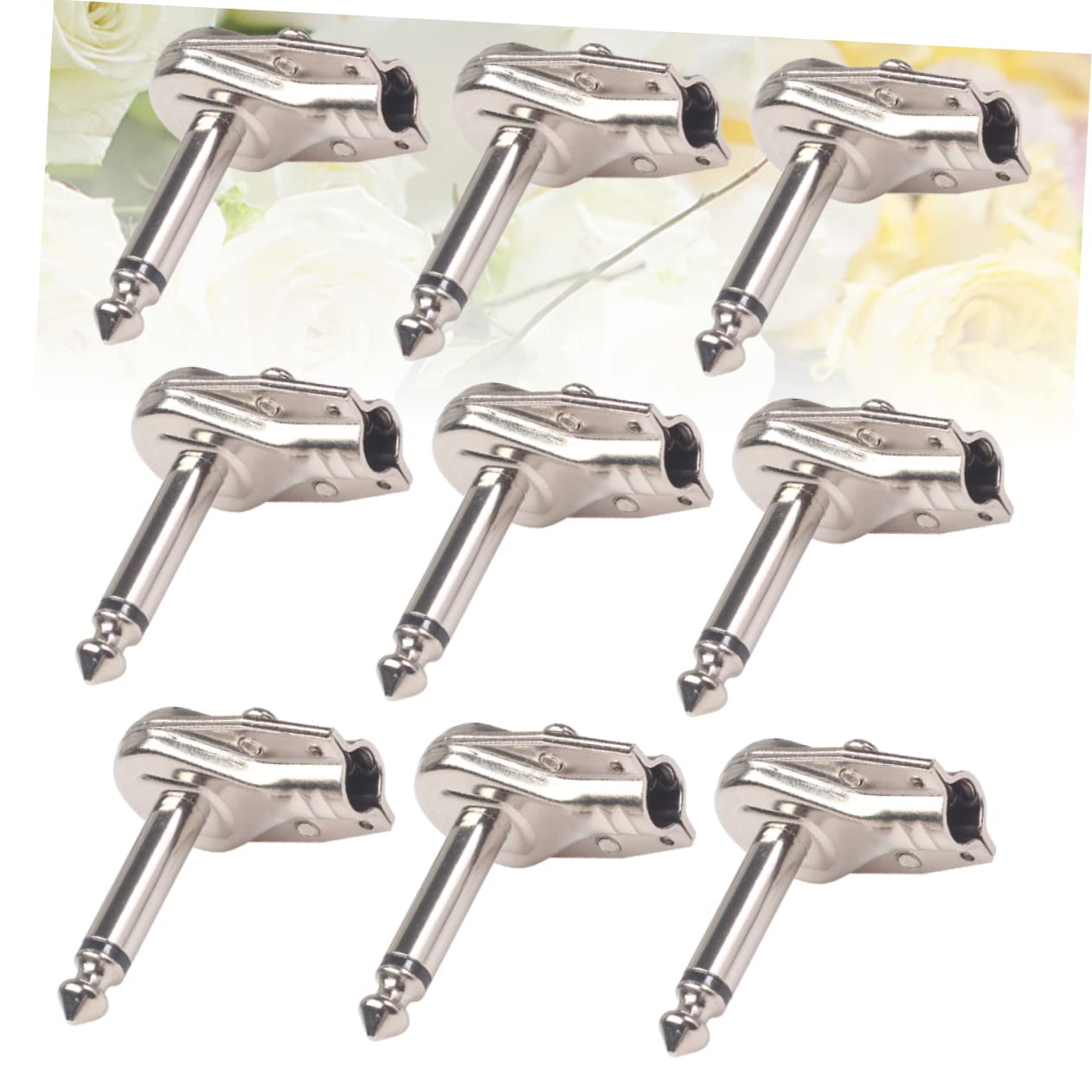 Toyvian 20stücke Effektpedal Verbindungskabel Adapter Für Gitarrenpedal-board Silberne Für Signalübertragung Und Platzsparende Nutzung