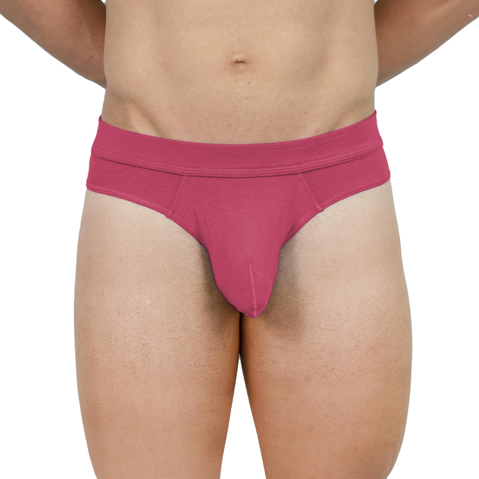 Obviously Men's Underwear Hipster Brief EliteMan AnatoMAX (Brick/M)