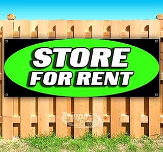 Store For Rent Banner 13 oz | Non-Fabric | Heavy-Duty Vinyl Single-Sided With Metal Grommets