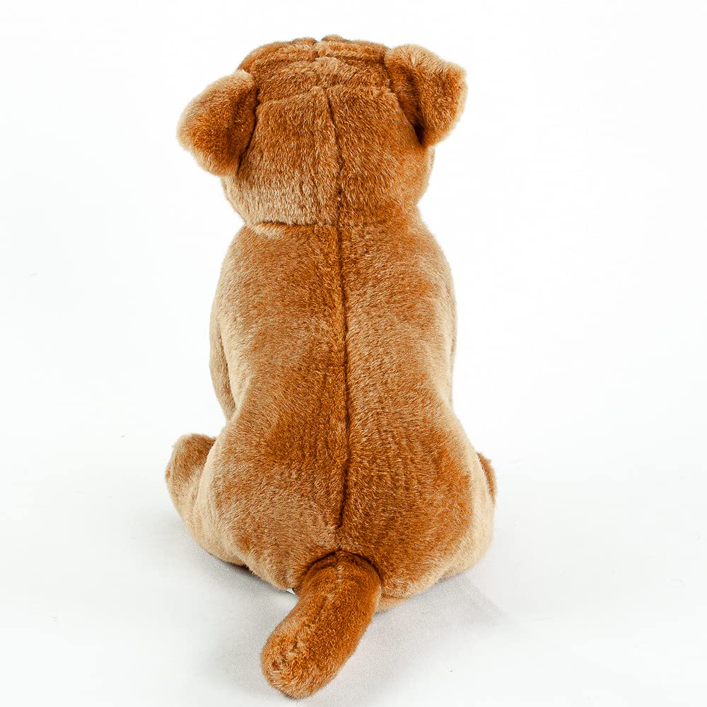 Zachte Pluche Hond Teddys Rothenburg Pitbull/American Staffordshire Terriër Machinewasbaar Knuffeldier