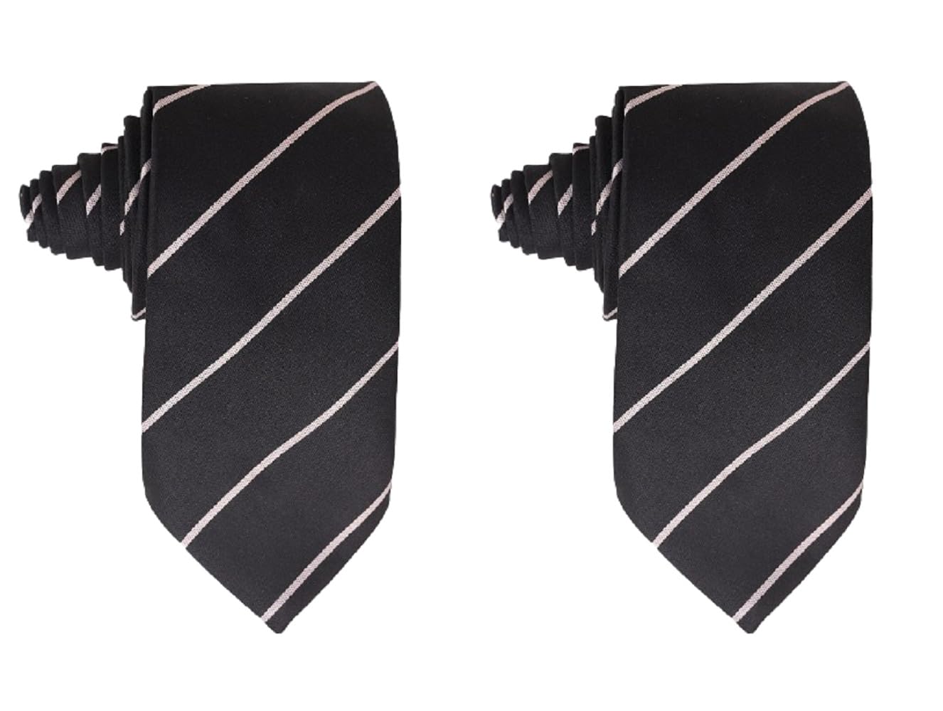 ARHANT TRADING COMPANY || Men's Black combo pack strib formal tie || Tie for Men Formal Tie,Free size, pack of 2-picture-24