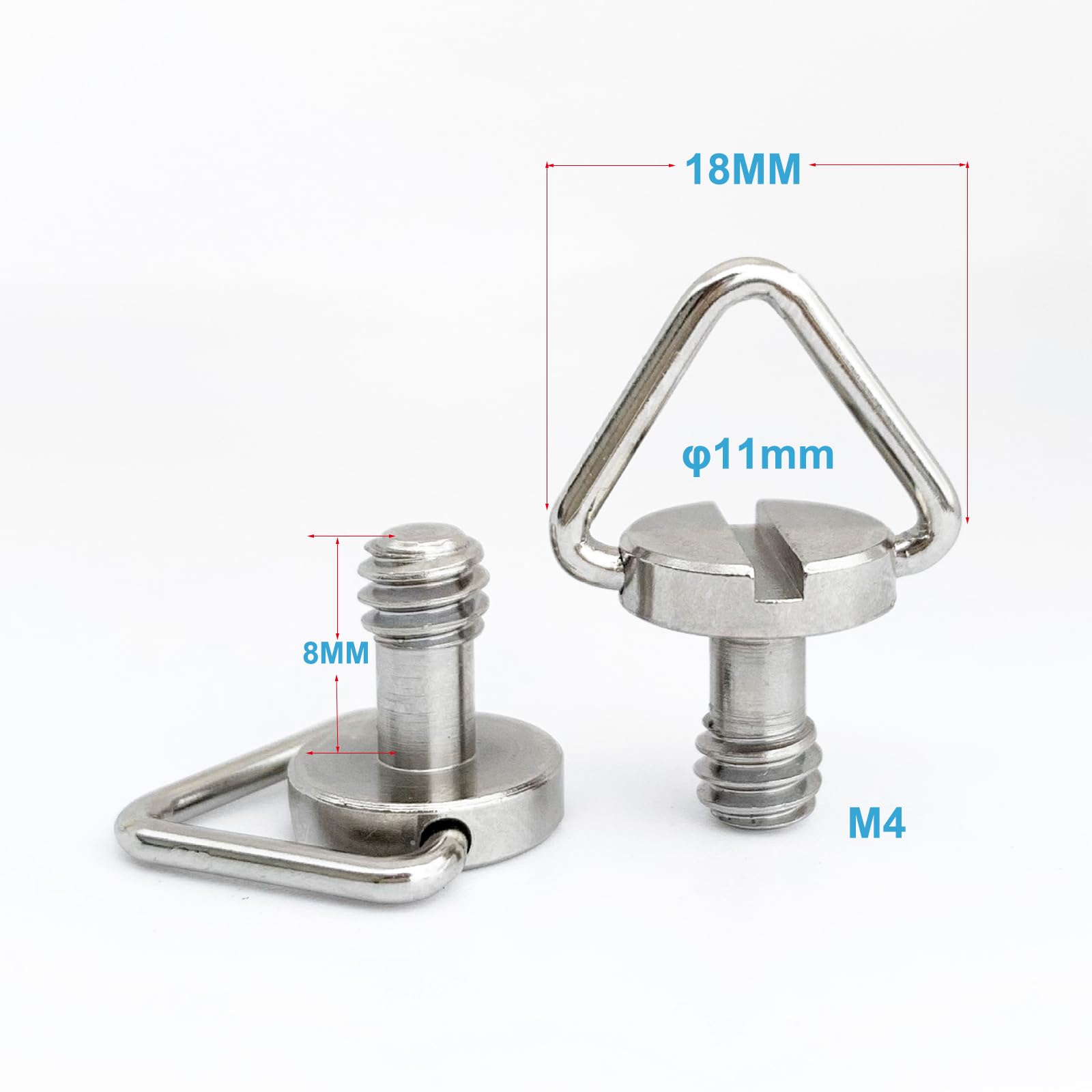 6 Stück Edelstahl-Schrauben M4x8 Für DJI RC & RC Pro Fernbedienungen – Inkl. Silikon-Pads