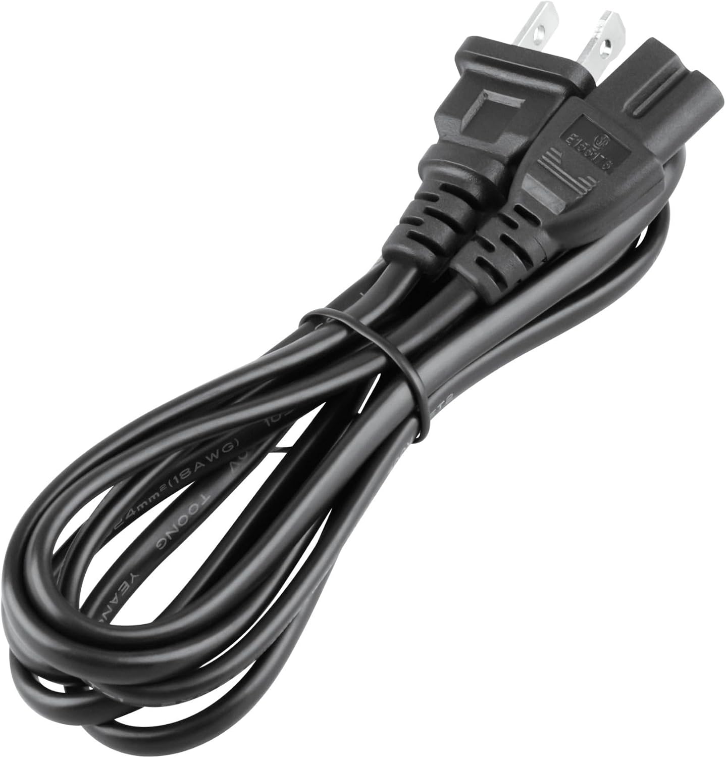 UL 6ft AC Power Cord for Magnavox Portable AM/FM Radio CD Boombox Stereo Player