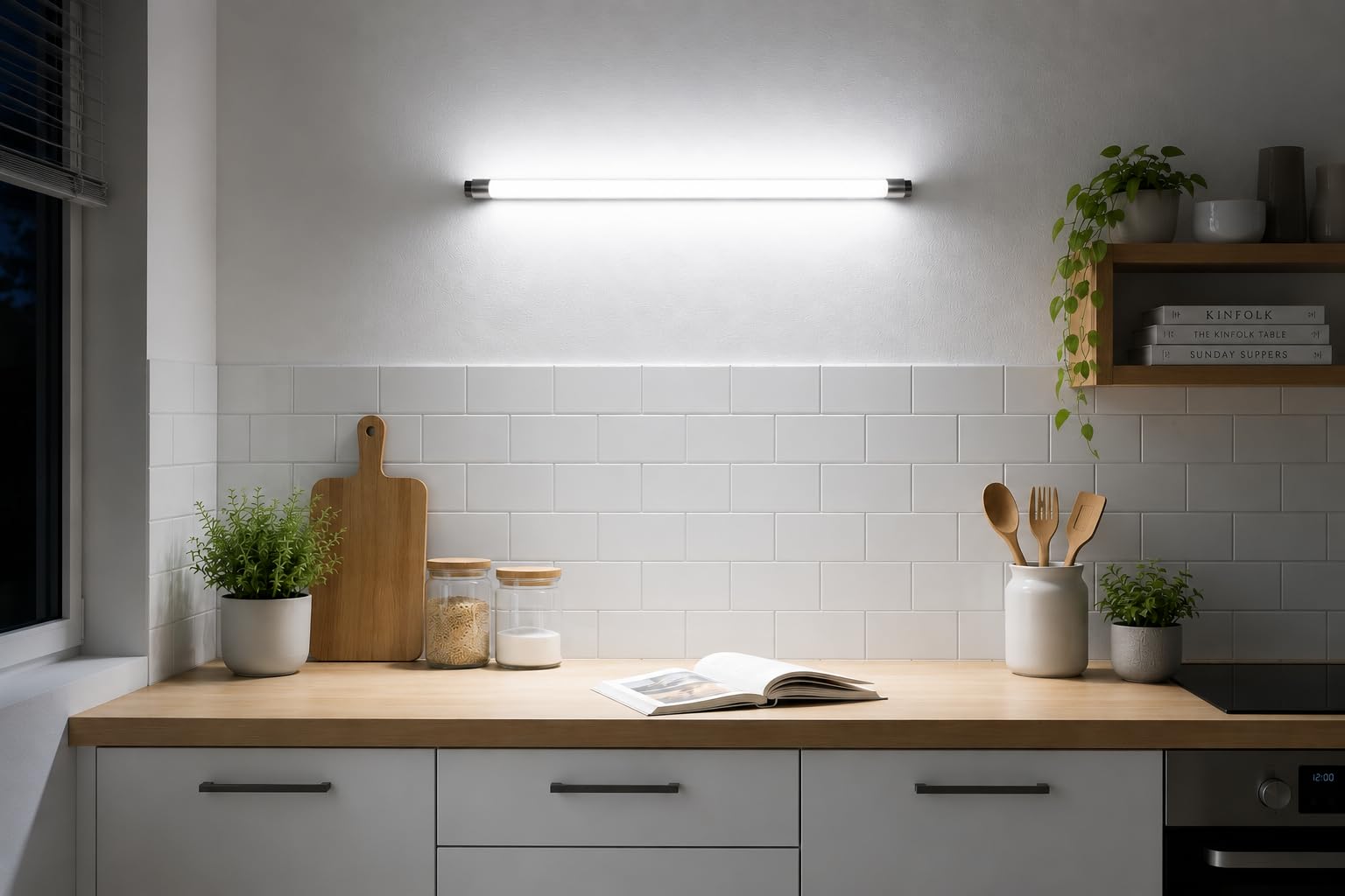 Pack 25x Tubo Fluorescente T8 18W | 6500K 865 Luz Fría Día | Casquillo G13 60cm | Ideal para Talleres, Laboratorios y Garajes sustituto Osram, Philips, Sylvania y otros.