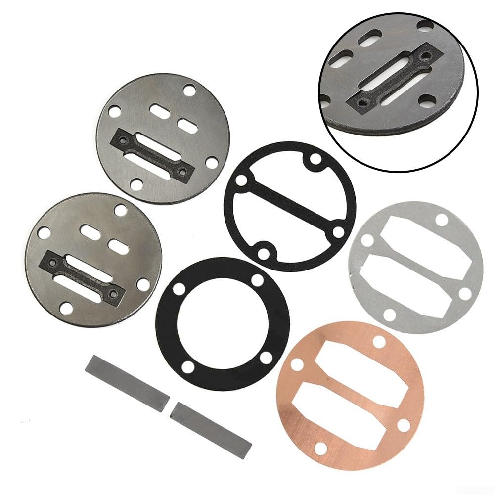 PATIKIL Kit Valvola Piastra Compressore d'Aria, 3 Set Parti di Ricambio in Carta per Compressore