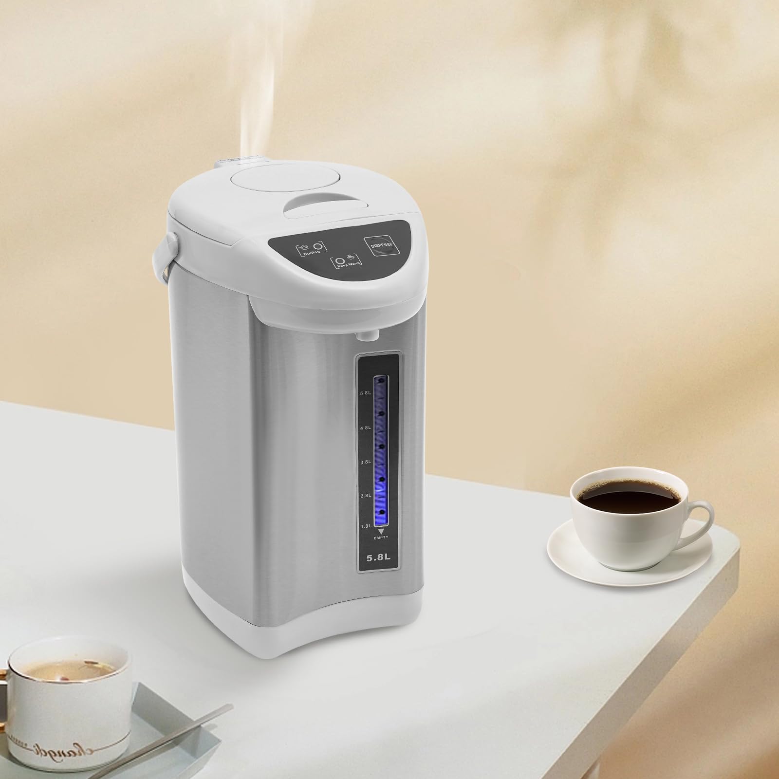 Amazon.com: 5.8L Electric Kettle,Water Boiler And Warmer,304