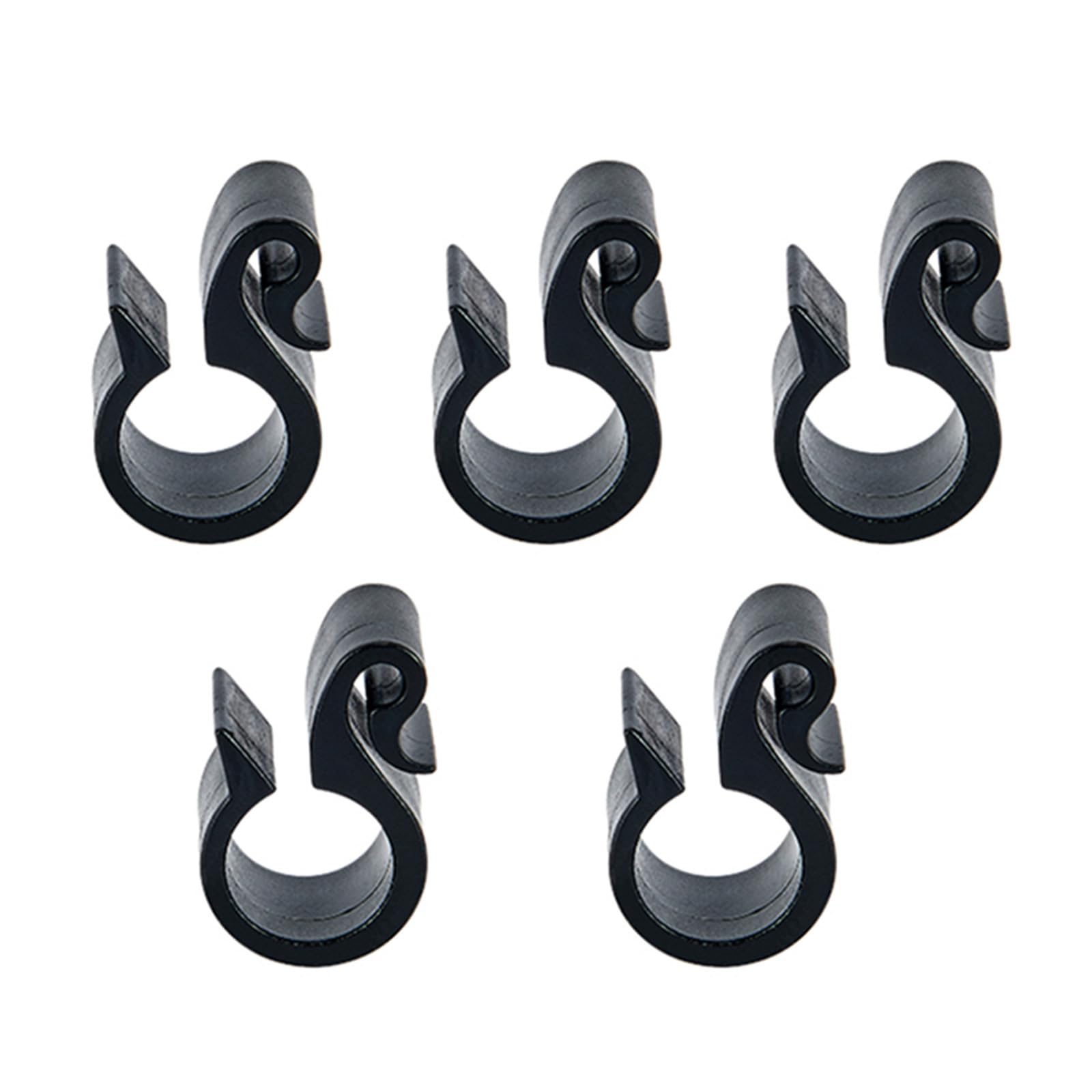 Carotoe Multicolor 5Pcs Resistant Irrigation Pipe Clamps Antislip Hanging Hook For Farm Greenhouses And Backyard Watering Setups Outdoor Garden Hose Hook