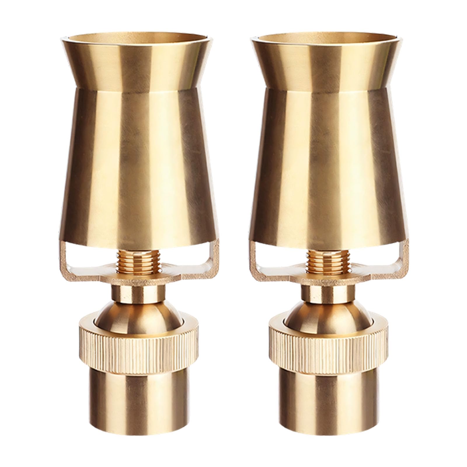 Brass Fountain Cedar Bubbling Fountain Nozzle Garden Pond Landscape Decoration Accessories Bronze Spring Nozzle